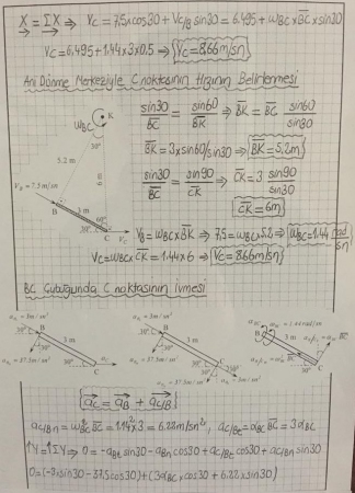 Dinamik Dersi Final Soruları ve Cevapları