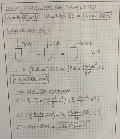 Dinamik Dersi Final Soruları ve Cevapları