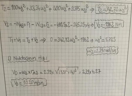 Dinamik Dersi Final Soruları ve Cevapları