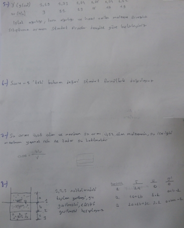 Zemin Mekaniği -1 Vize Soruları