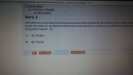 Kamuda Güvenlik Politikaları Dersi Vize Soruları