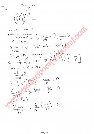 Akışkanlar Mekaniği Vize Soruları Ve Cevapları