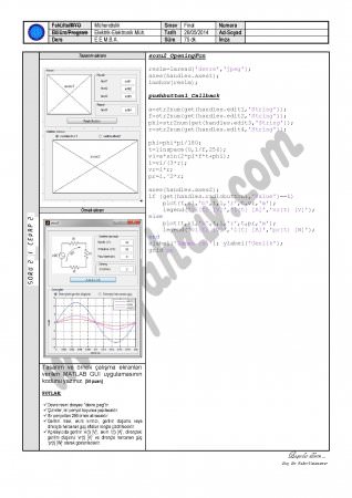 E.E.M. İçin Bilgisayar Araçları Final Soruları Ve Cevapları-2014
