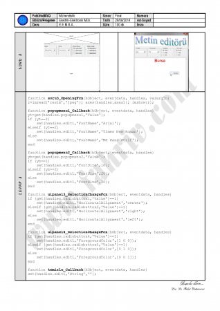 E.E.M. İçin Bilgisayar Araçları Yaz Okulu Final Soruları Ve Cevapları-2014