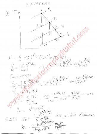 Termik Turbo Makinaları Vize Soruları Ve Cevapları