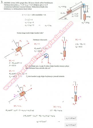 Dinamik Dersi Vize Soruları ve Cevapları