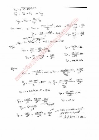 Makine Elemanları -1 Bütünleme Soruları ve Çözümleri