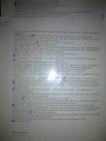 İktisat Dersi Final Soruları